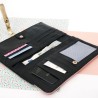 Portemonnaie HK zip Leder Golddust