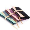 Portemonnaie HK zip Leder Golddust