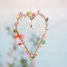 Decoration FUNKEL Heart 13 sunny