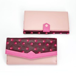 Porte-monnaie FUJI V neck plum