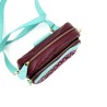 Bag/belt bag Doubledot plum
