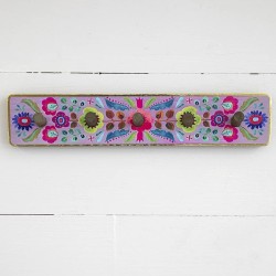 Wandhaken Garderobe Floral