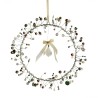 Decoration FUNKEL Kranz silver