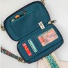 Portemonnaie Wristlet, Charcoal, multi floral