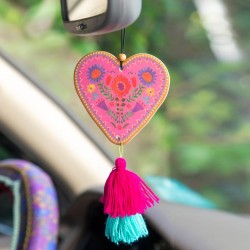 Lufterfrischer pink heart