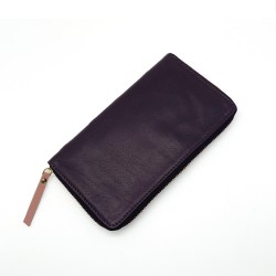 Porte-monnaie smartwallet Flowerdot plum