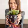 Cachepot cactus artisan Smiley