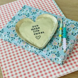 Mini Trinket Heart sweet life