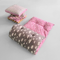 Mattress floor kids clouds