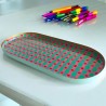 Tray M Check Green