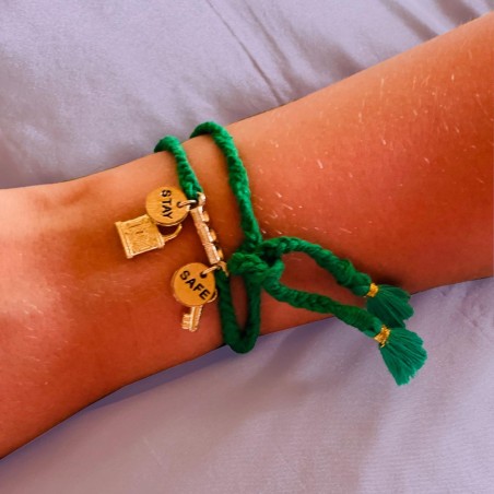 Armband HOT Wrap Leafgreen