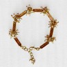 Bracelet HOT pearls rosewine