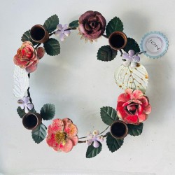 Kerzenhalter Flora Vintage Flowers
