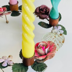 Kerzenhalter Flora Vintage Flowers