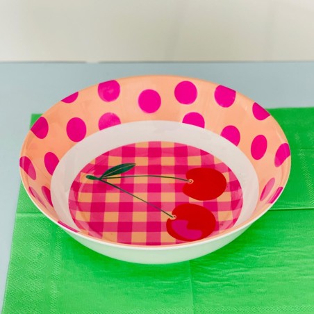 Plate Melamin Dots