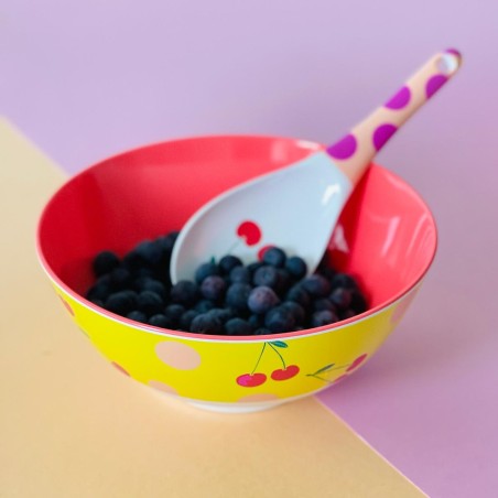 Salad bowl melamin dots