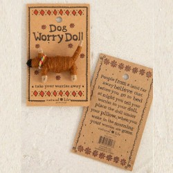 Lucky charm Worry doll Dog