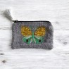 Pouch Zip Butterfly