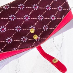 Porte-monnaie Buffalo HK plum