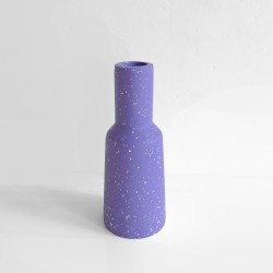 Bougeoir béton Lg viola