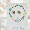 Earrrings Fruits Grape Mini