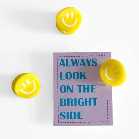 Hair clip Smiley Mini Yellow