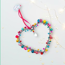 Decoration Funkel Herz 10 Spring