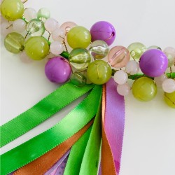 Decoration FUNKEL viola-green