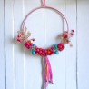 Decoration FUNKEL pink