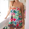 Serviette de toilette enroulable Love S/M