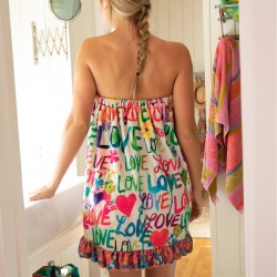 Serviette de toilette enroulable Love S/M