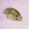 Porte-monnaie Souris cuir gold