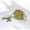 Porte-monnaie Souris cuir gold