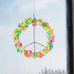 Decoration FUNKEL Peace multi sparkle