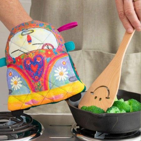 Oven glove with wooden spoon VAN
