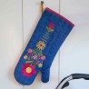 Ofenhandschuh folk flower