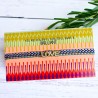 Armband Woven Tape Love 24