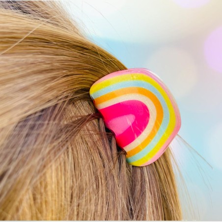 Haarclip/Haarklammer Rainbow M