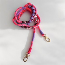 Schultergurt, Handyband Wrap + Beads
