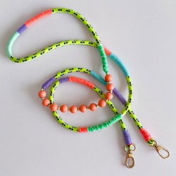 Porte-Clés/ Lanyard Handyband Wrap + Beads