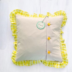 Cushion Cover Yoga frill 3030