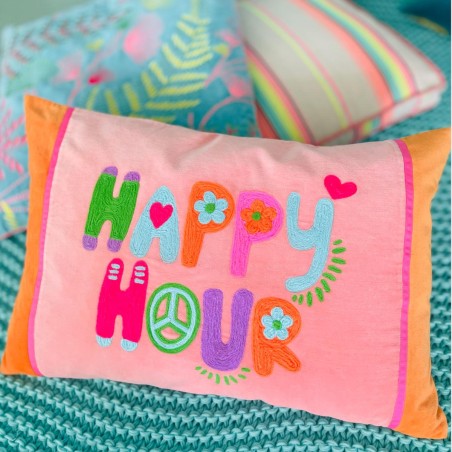 Housse de Coussin Happy Hour 4060