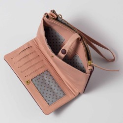 Wallet Leather Patchouli HK plum