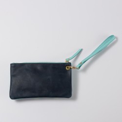 Wallet Leather Patchouli HK dkblue