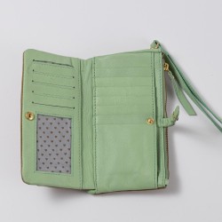 Portemonnaie Leder Patchouli HK olive