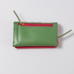 Portemonnaie Leder Patchouli Leena mint