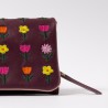 Portemonnaie Leder Patchouli Leena plum