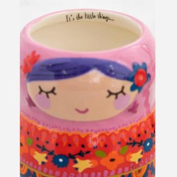 Tasse Folk Art Vera Nesting Doll