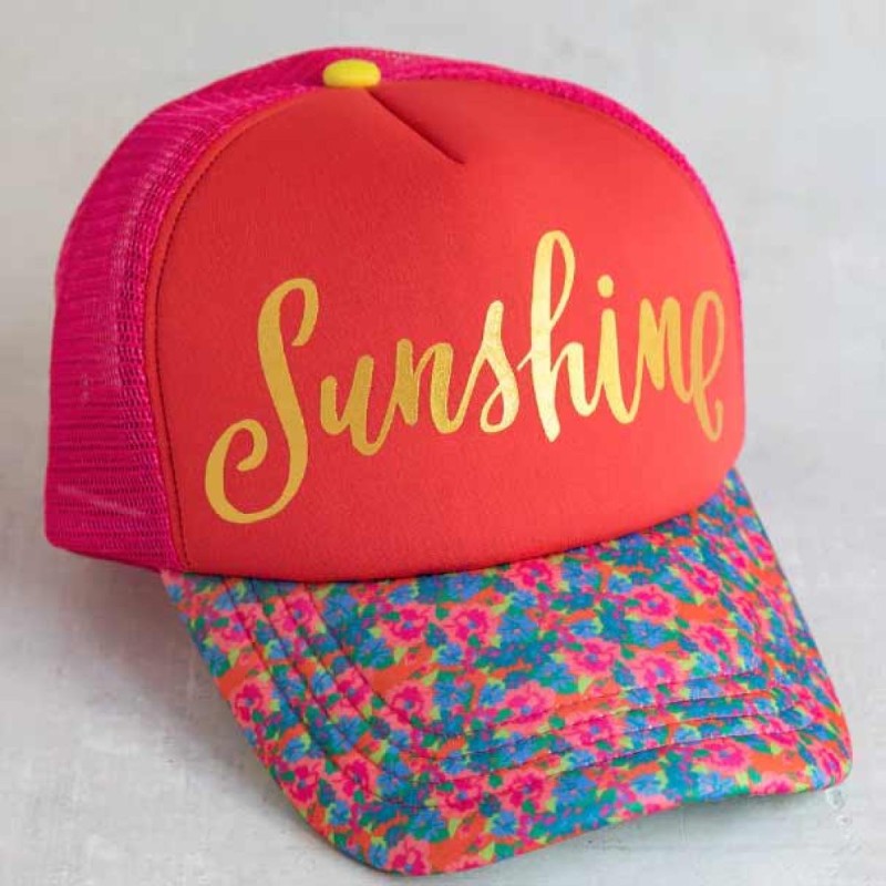 Casquette Coral Sunshine