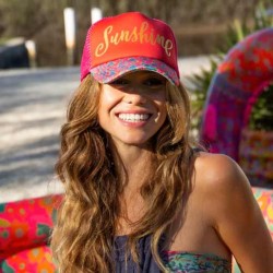 Casquette Coral Sunshine